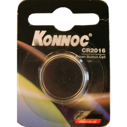 Lithium nappiparisto. Konnoc CR2016 3V. Halvalla!