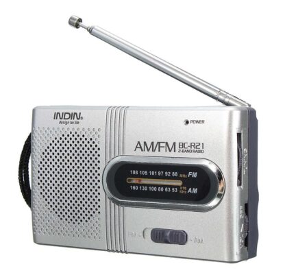 Matkaradio yleisvalinnoilla mini koossa.. Dual band! Hopea! Halvalla!