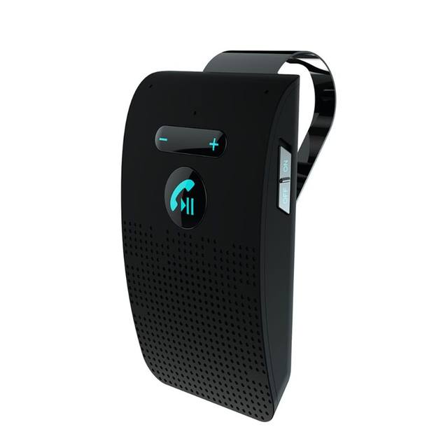 Bluetooth Handsfree-kaiutin autoon. Aurinkolippakiinnitys. Tehokas 2W HiFi - kaiutin. Yliherkkä mikrofoni! Kahdelle puhelimelle! Korkealaatuinen!