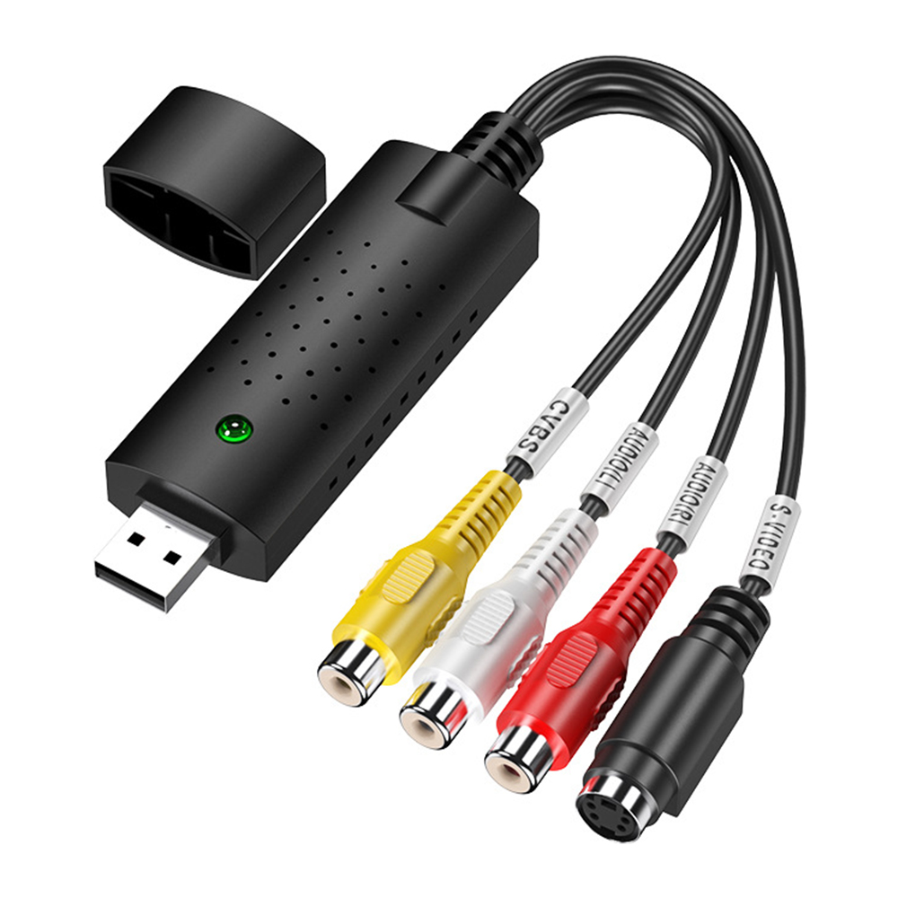 USB 2.0 - RCA - Video - Capture - adapteri. Muunnin. Videoiden digitointiin GV-sovelluksen kautta. Halvalla!