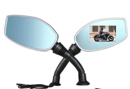 Peilikamera moottoripyörään 2.7" näytöllä! Full HD 1080p. Loop-tallennus! MP 2025 messut! - Image 5