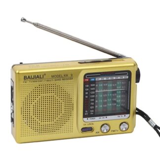 Matkaradio. Nostalginen retroradio laajoilla asema-valinnoilla. Kulta. Halvalla!