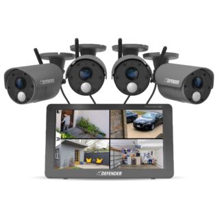 Langattomat valvontakamerat 4 kpl + 10.1" LCD - näyttö. ilman wifiä. 1080P. HD - tarkkuus. Halvalla! Tämä tuote toimitetaan noin 2 viikon toimitusajalla!
