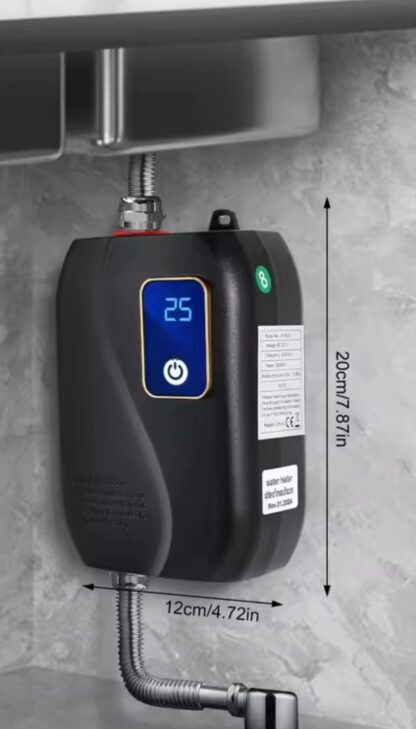 Läpivirtaus-vedenlämmitin. 3500W. Kompakti! Halvalla! - Image 6